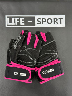 life-sport fitnes əlcəyi (çəhrayı)